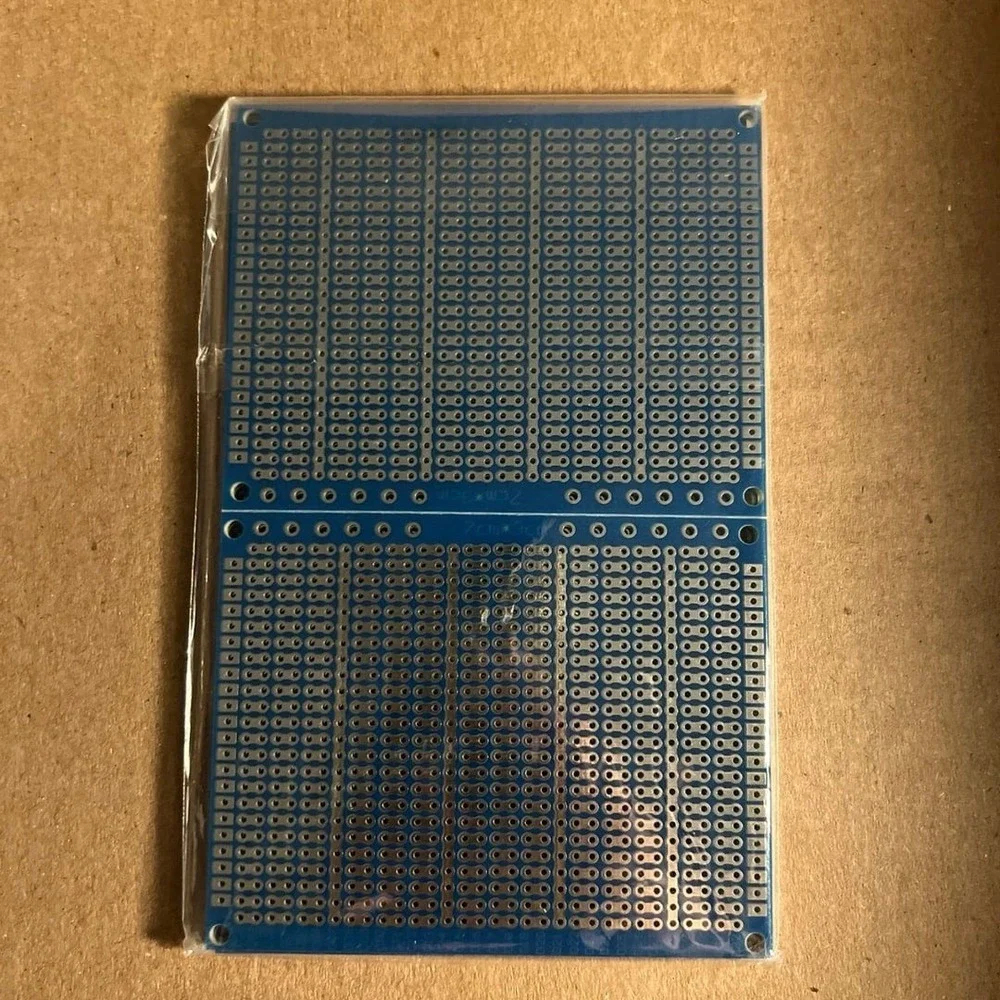 Unbranded PCB Prototype Board 6 Pack 7x9cm Blue New Soldering Arduino Kit DIY